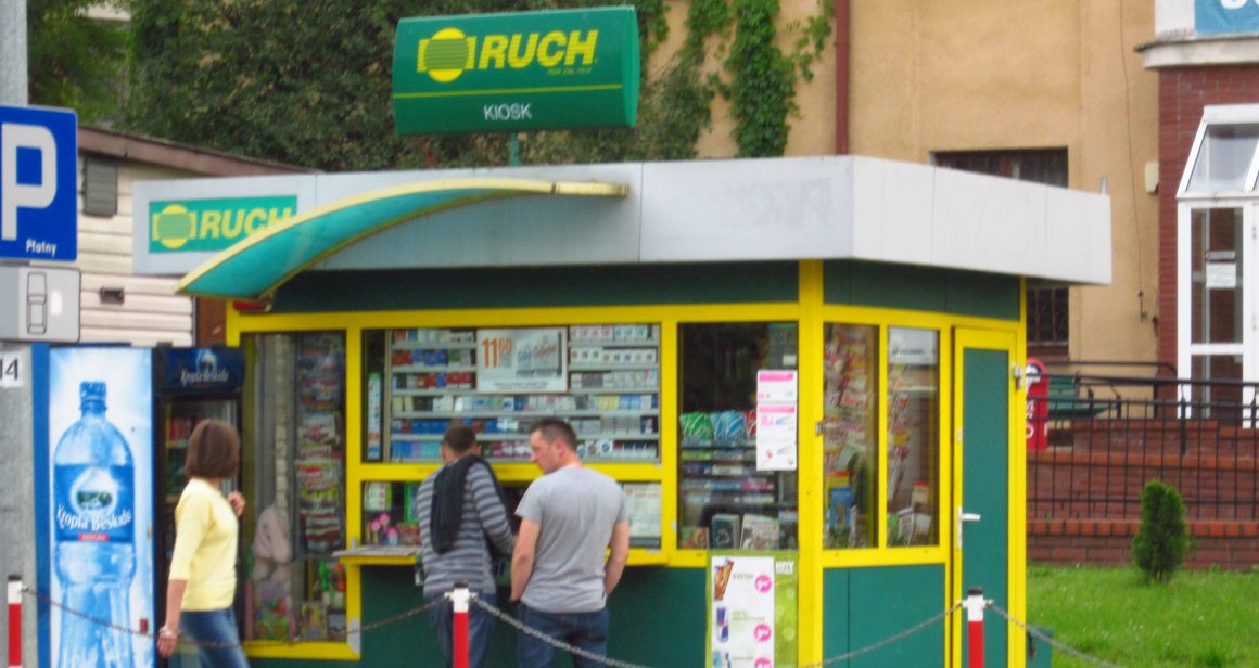 Kiosk_Ruch_Białystok_(Skłodowskiej) / fot. Henryk Borawski