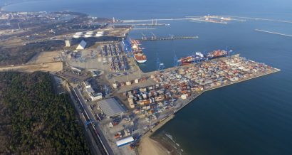Port DCT Gdańsk. fot.aeromedia.pl / materiały prasowe