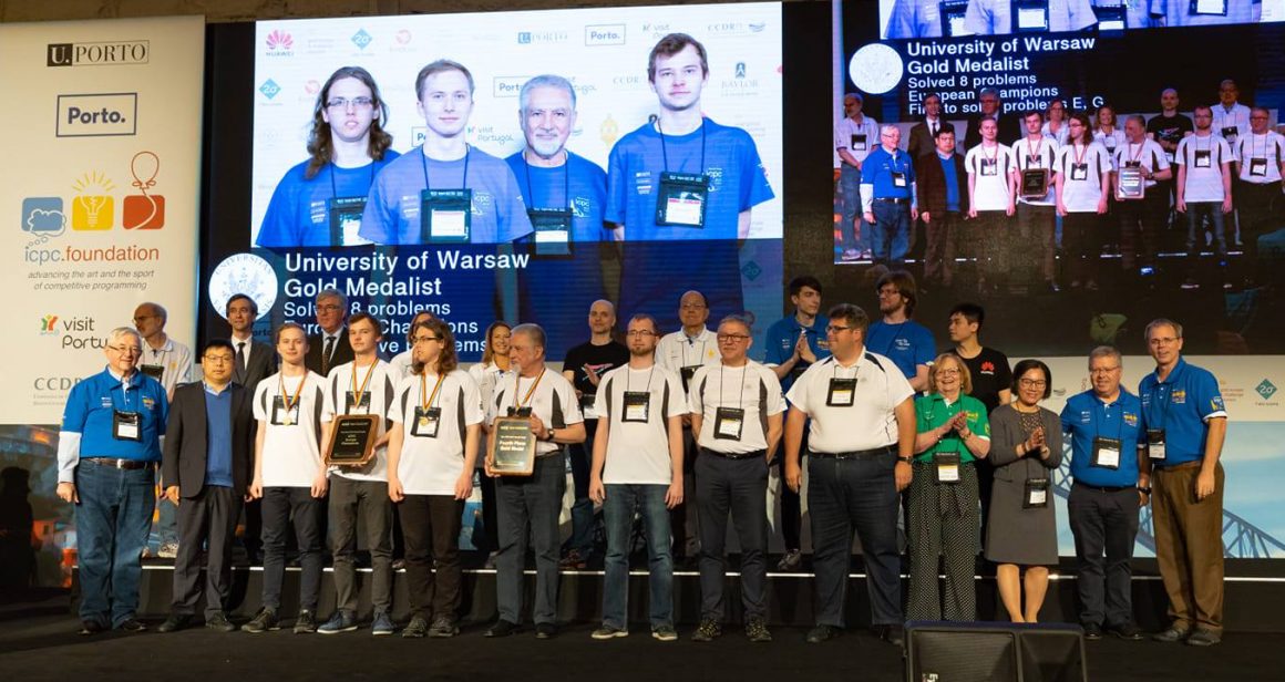 medaliści mistrzostwa świata w programowaniu / https://www.mimuw.edu.pl
