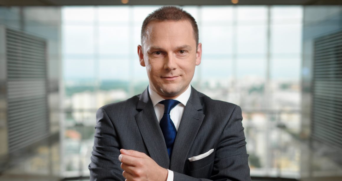 Jakub Papierski, wiceprezes PKO Banku Polskiego nadzorujący Obszar Bankowości Korporacyjnej i Inwestycyjnej