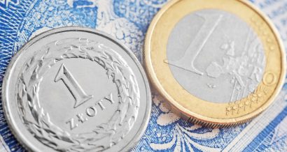 Złoty i euro, Fot. Shutterstock.com