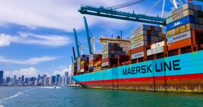 Kontenerowiec Maersk Line, Fot. SergeevDen / Shutterstock.com