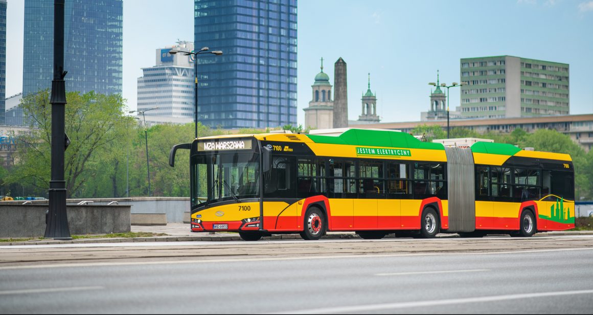 Elektryczny Solaris w Warszawie. Fot. materiały firmy