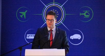 Andrzej Bittel, sekretarz stanu w Ministerstwie Infrastruktury, pełnomocnik rządu ds. przeciwdziałania wykluczeniu komunikacyjnemu. Fot. domena publiczna