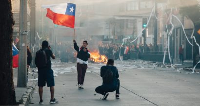 Protesty w Chile, październik 2019 r. Fot. erlucho / Shutterstock.com