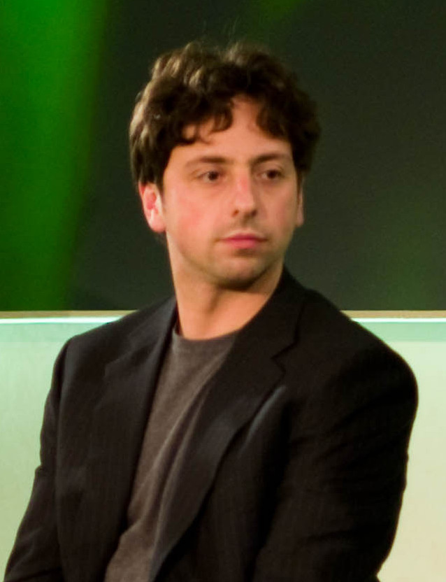 Sergey Brin / By Joi Ito - originally posted to Flickr as Eric Schmidt, Sergey Brin and Larry Page, CC BY 2.0, https://commons.wikimedia.org/w/index.php?curid=7552535
