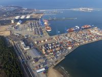 Port DCT Gdańsk. fot.aeromedia.pl / materiały prasowe
