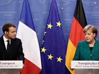 Emmanuel Macron i Angela Merkel, Fot. Alexandros Michailidis / Shutterstock.com