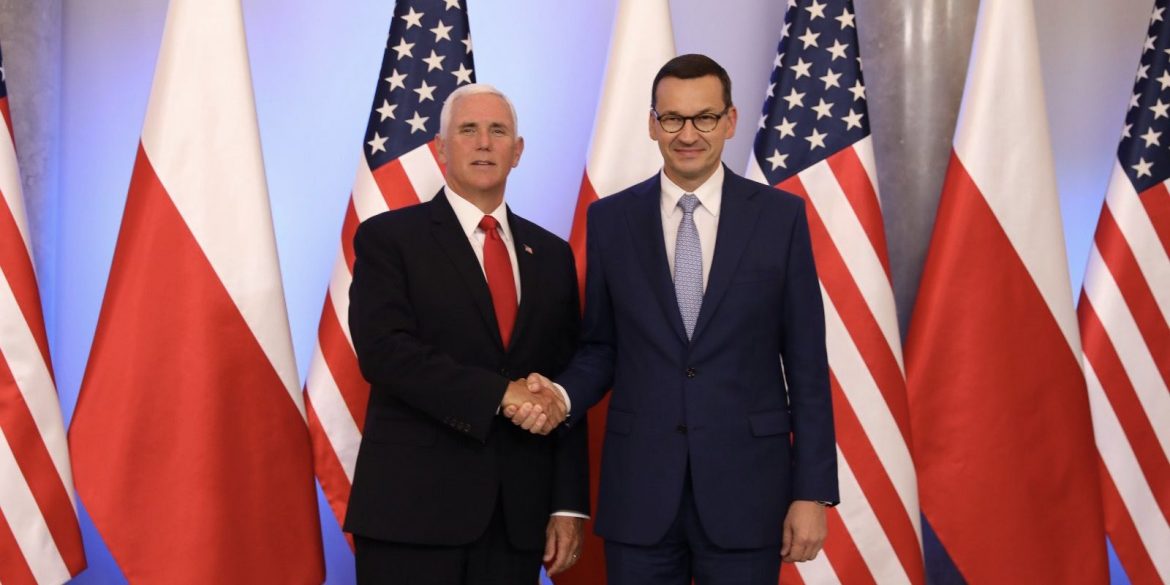 Mike Pence I Mateusz Morawiecki /  KPRM Mike Pence I Mateusz Morawiecki / KPRM