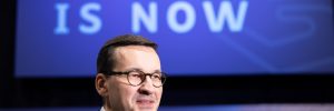 Mateusz Morawiecki na szczycie COP25 w Madrycie. Fot. Adam Guz / KPRM