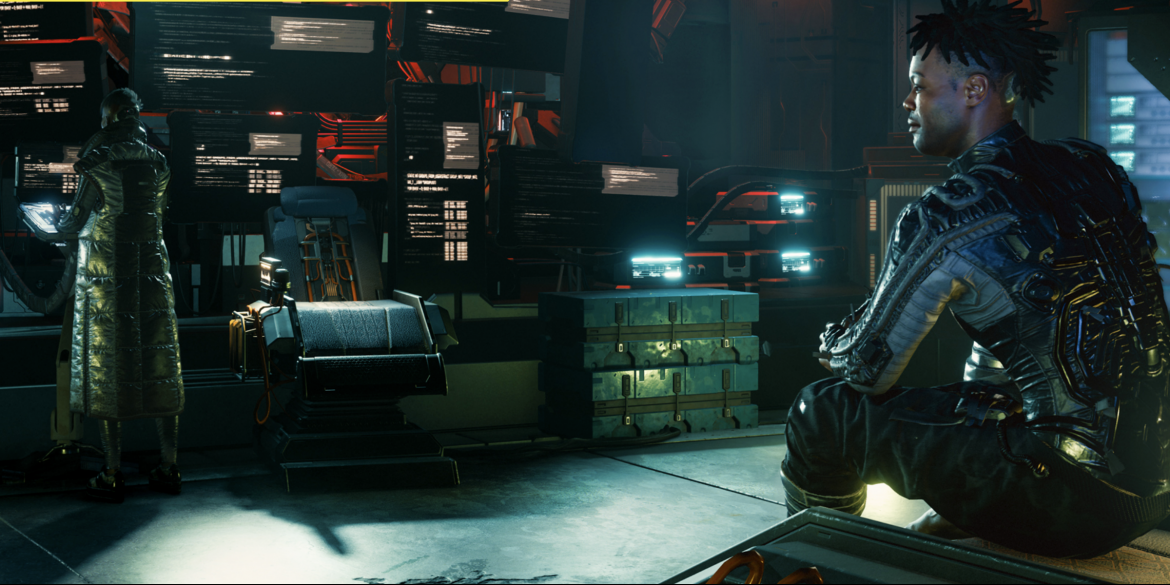 Kadr z gry Cyberpunk 2077. Fot. CD Projekt Kadr z gry Cyberpunk 2077. Fot. CD Projekt