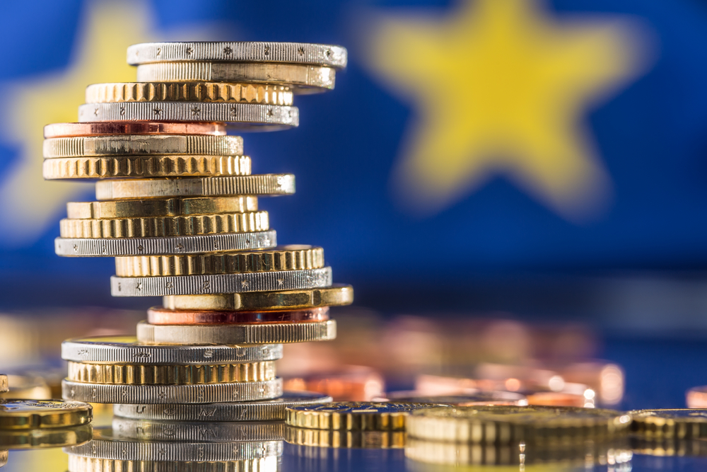 Pieniądze euro. Fot. Shutterstock