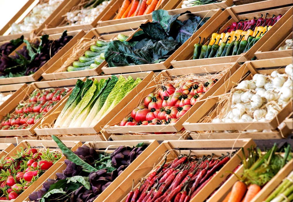 Warzywa w sklepie. Fot. Shutterstock