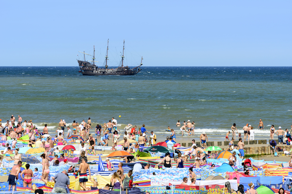 Plaża nad Morzem Bałtyckim, Fot. ppart / Shutterstock.com