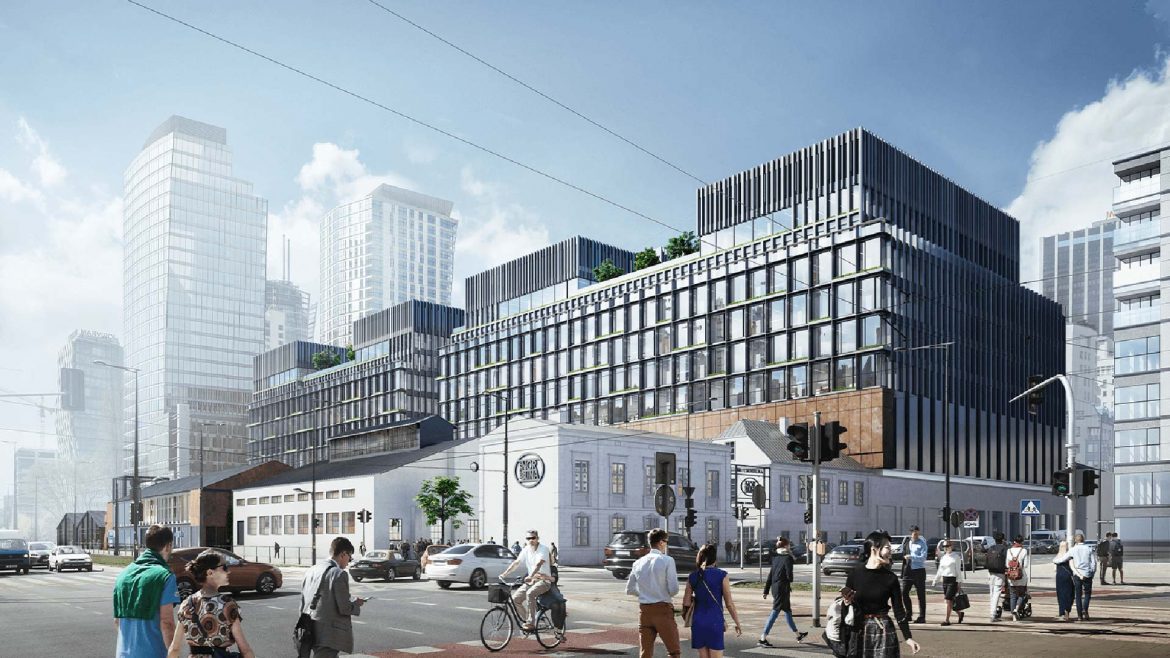 Wizualizacja projektu Fabryka Norblina