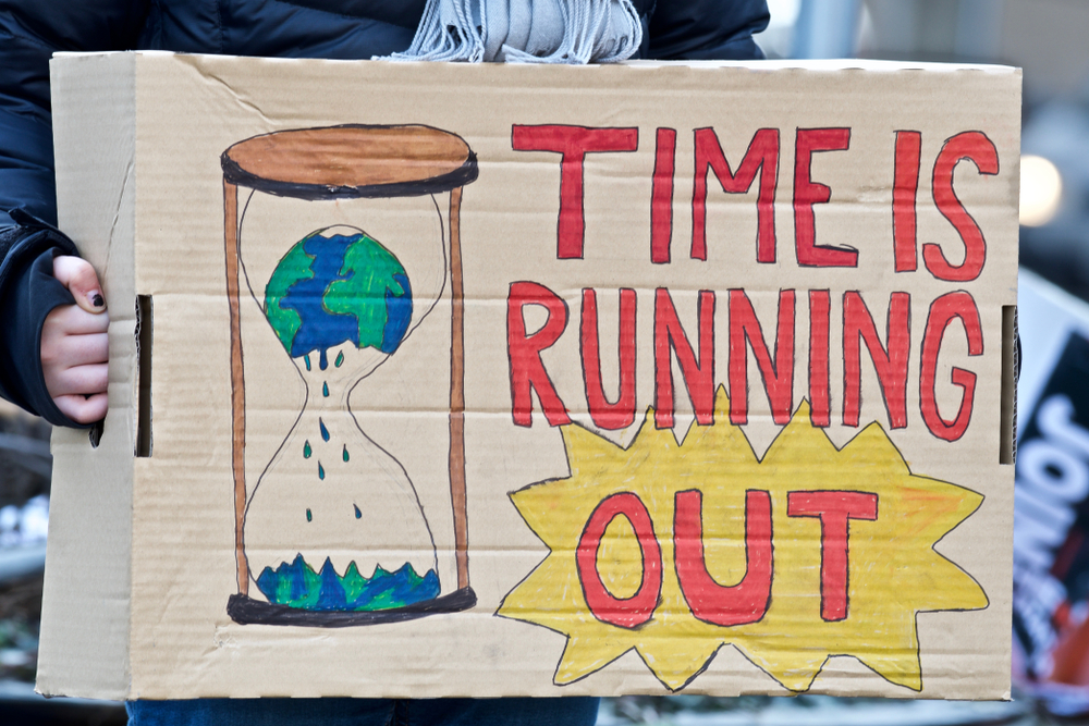 Protesty, zmiany klimatu, fot. Liv Oeian / Shutterstock.com
