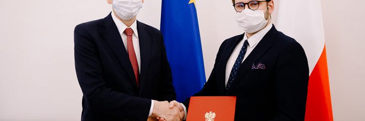 Bartłomiej Orzeł, Mateusz Morawiecki, fot. Krystian Maj, KPRM.