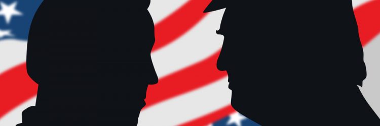 Joe Biden i Donald Trump, debata prezydencka, fot. Yalcin Sonat / Shutterstock.com