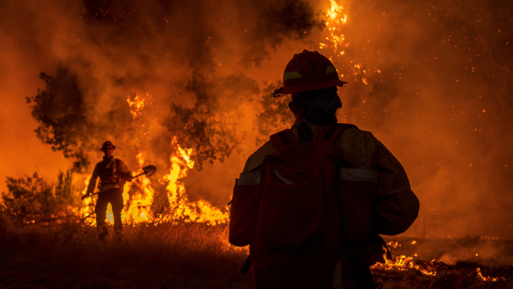 Pożary w Kalifornii, 2020, fot. Stratos Brilakis / Shutterstock.com