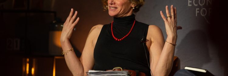 Mariana Mazzucato podczas World Economic Forum. Fot. World Economic Forum (CC BY-NC-SA 2.0)