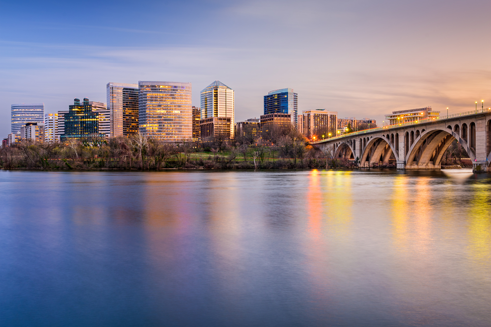 Widok na Arlington w stanie Wirginia, Fot. Shutterstock.com