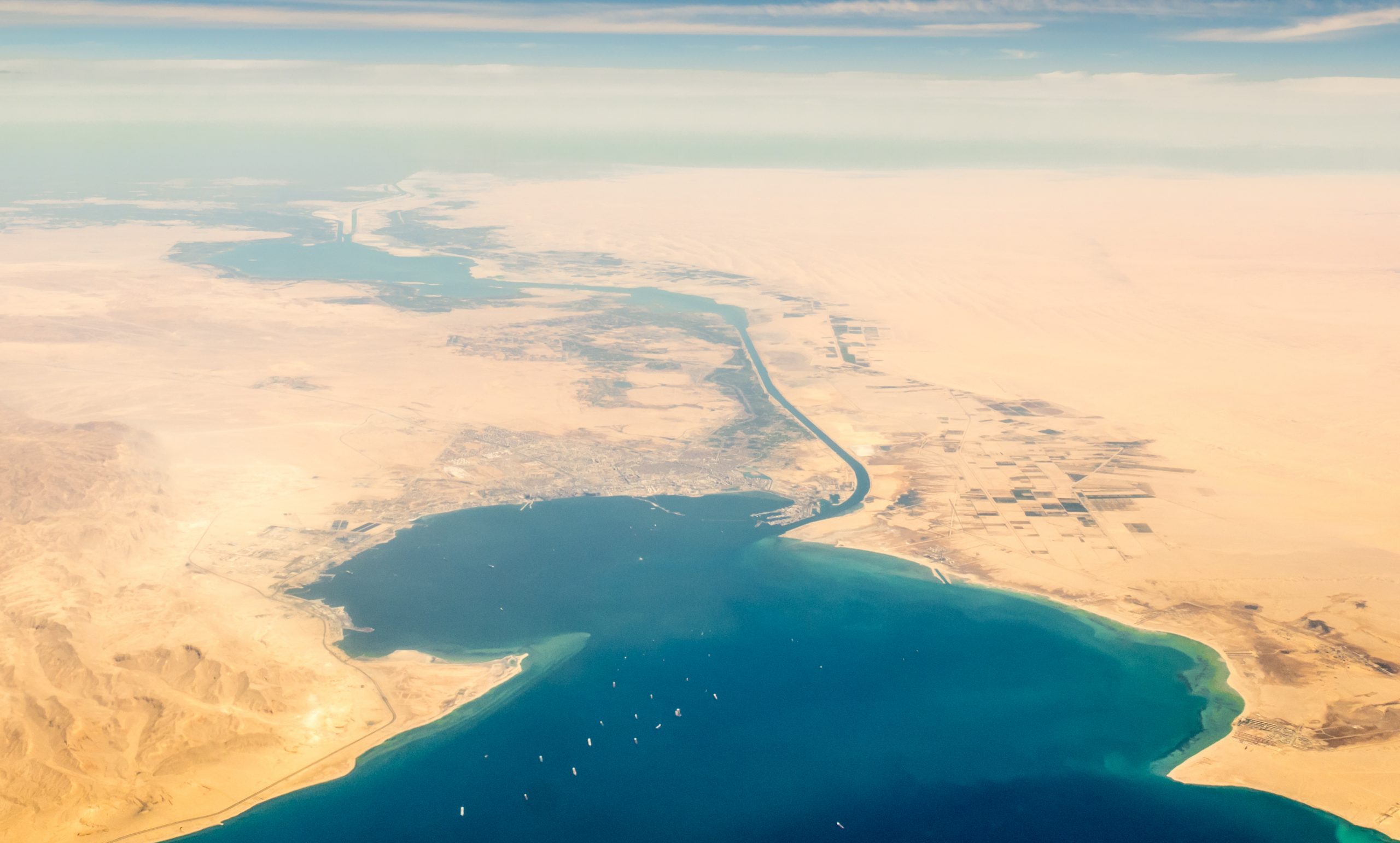 Kanał Sueski, Egipt. Fot. Shutterstock