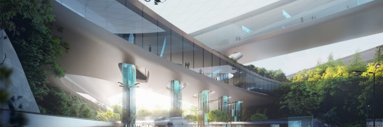 Wizualizacja CPK, mat. pras. Zaha Hadid