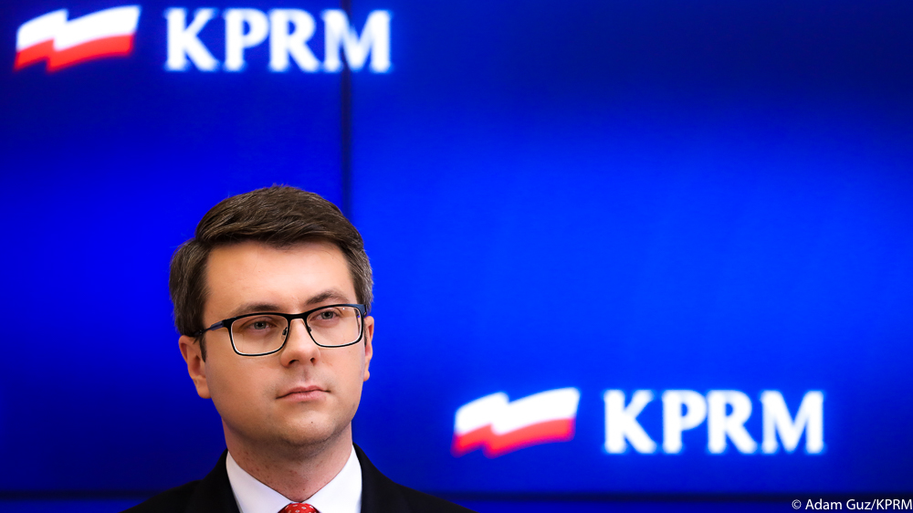 Piotr Muller, rzecznik rządu. fot. KPRM