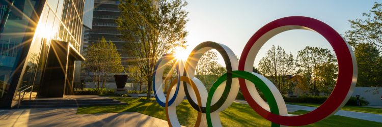 Symbol Igrzysk Olimpijskich w Tokio, fot. Chaay_Tee / Shutterstock.com