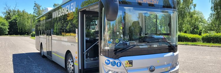 Autobus Yutong E8 w Lidzbarku Warmińskim, fot. Urząd Miejski w Lidzbarku Warmińskim