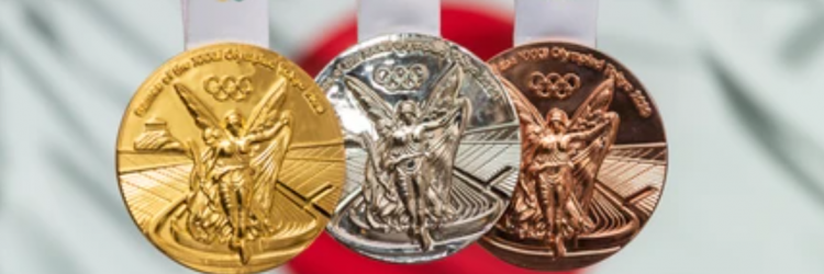 Medale olimpijskie z Igrzysk w Tokio, fot. Shutterstoc