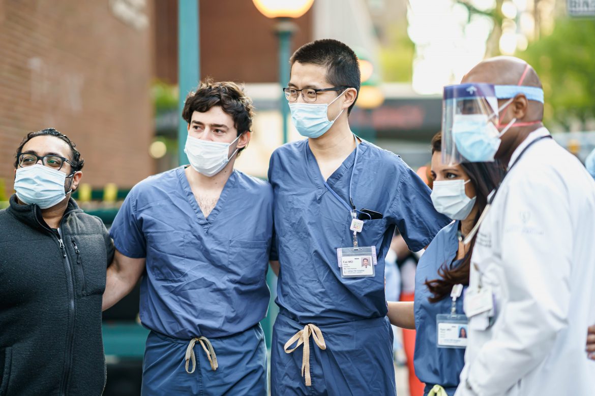 Nowy Jork, służba zdrowia, Covid-19, fot. Shutterstock