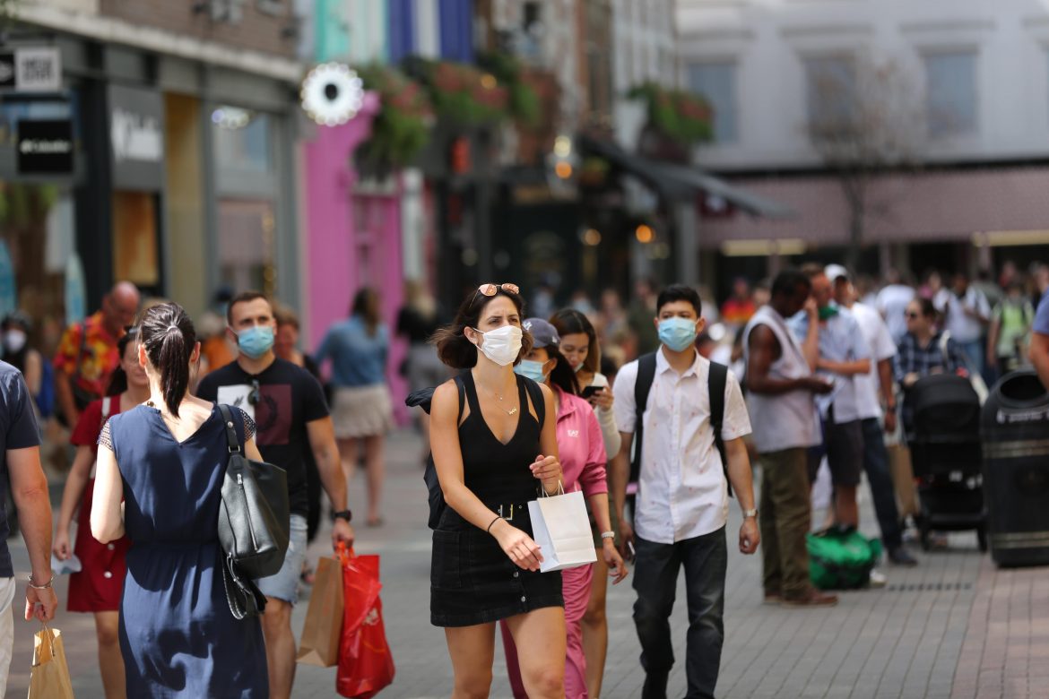 Londyn, Covid-19, pandemia, luzowanie obostrzeń