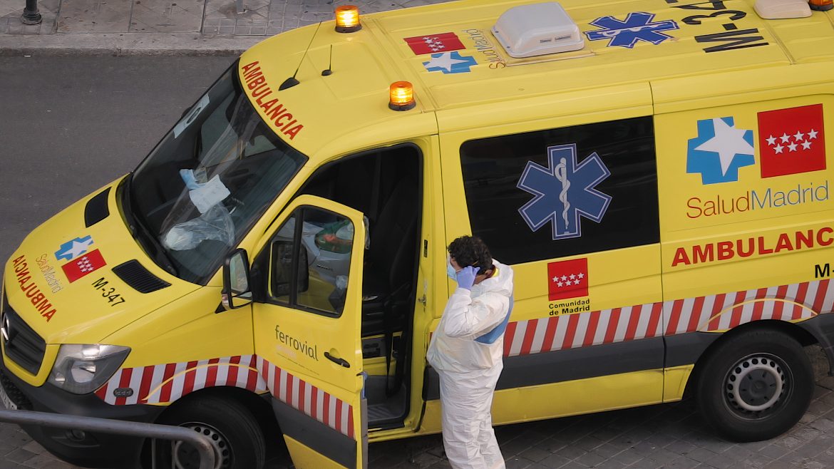 Madryt, Hiszpania, Covid-19, pandemia, fot. Shutterstock Madryt, Hiszpania, Covid-19, pandemia, fot. Shutterstock