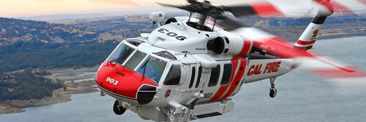 Helikopter S-70 FIREHAWK obsługiwany przez CAL FIRE, fot. materiały prasowe