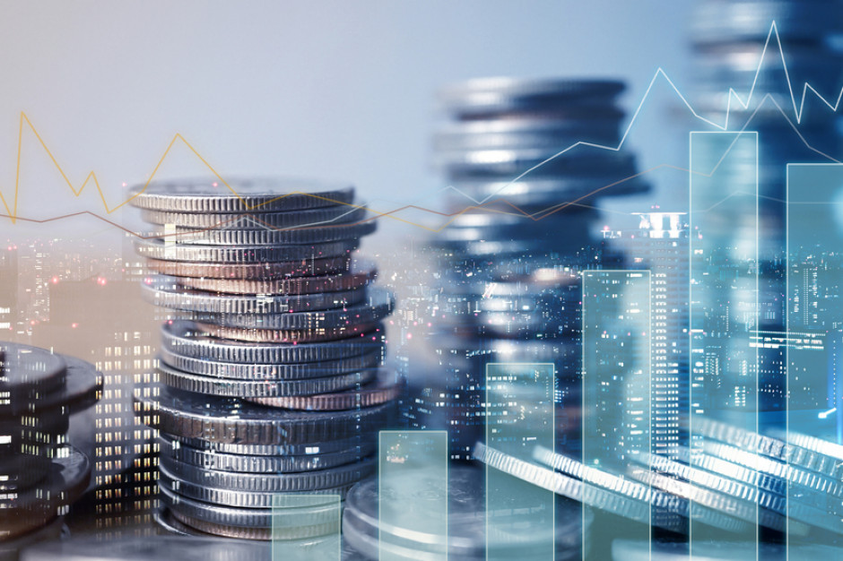 Inwerstycje, pieniądze, wykres, PKB, fot. Shutterstock