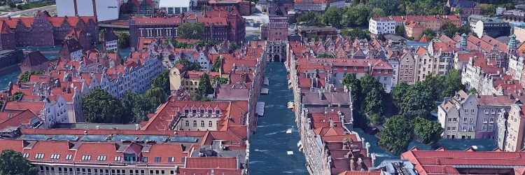 Gdańsk, Długa, 3 stopnie więcej, źródło: Climate Central.