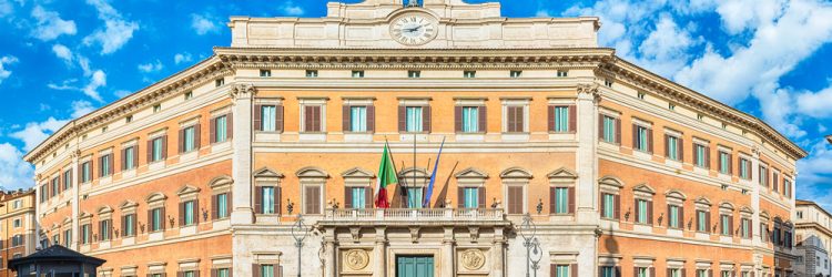 Palazzo Montecitorio, Rzym, fot. Shutterstock