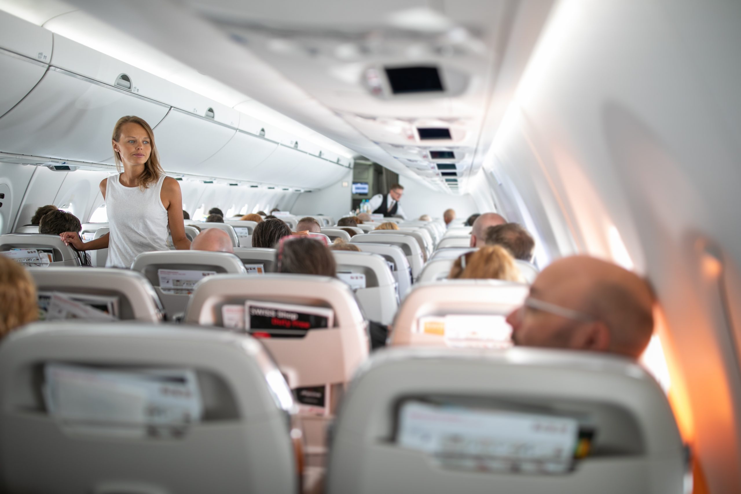 na pokładzie samolot, fot. l i g h t p o e t, Shutterstock