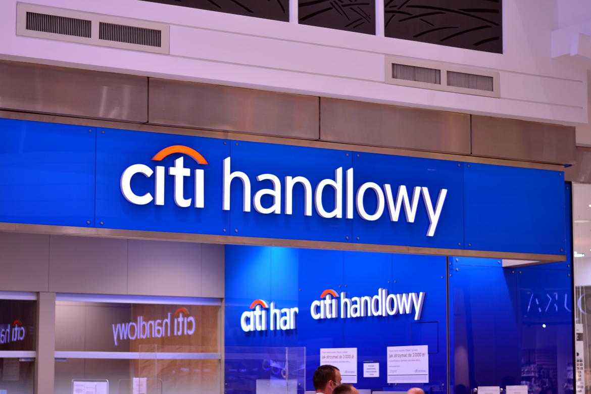 Logo Banku Citi Handlowy. Fot. Grand Warszawski / Shutterstock.com Logo Banku Citi Handlowy. Fot. Grand Warszawski / Shutterstock.com