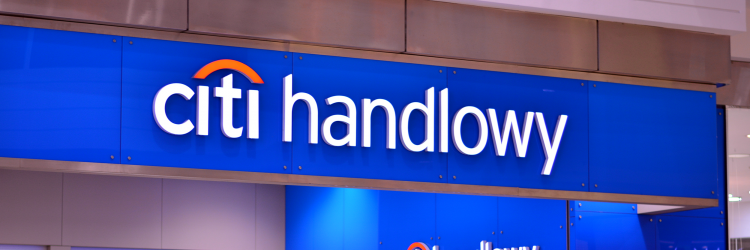 Logo Banku Citi Handlowy. Fot. Grand Warszawski / Shutterstock.com