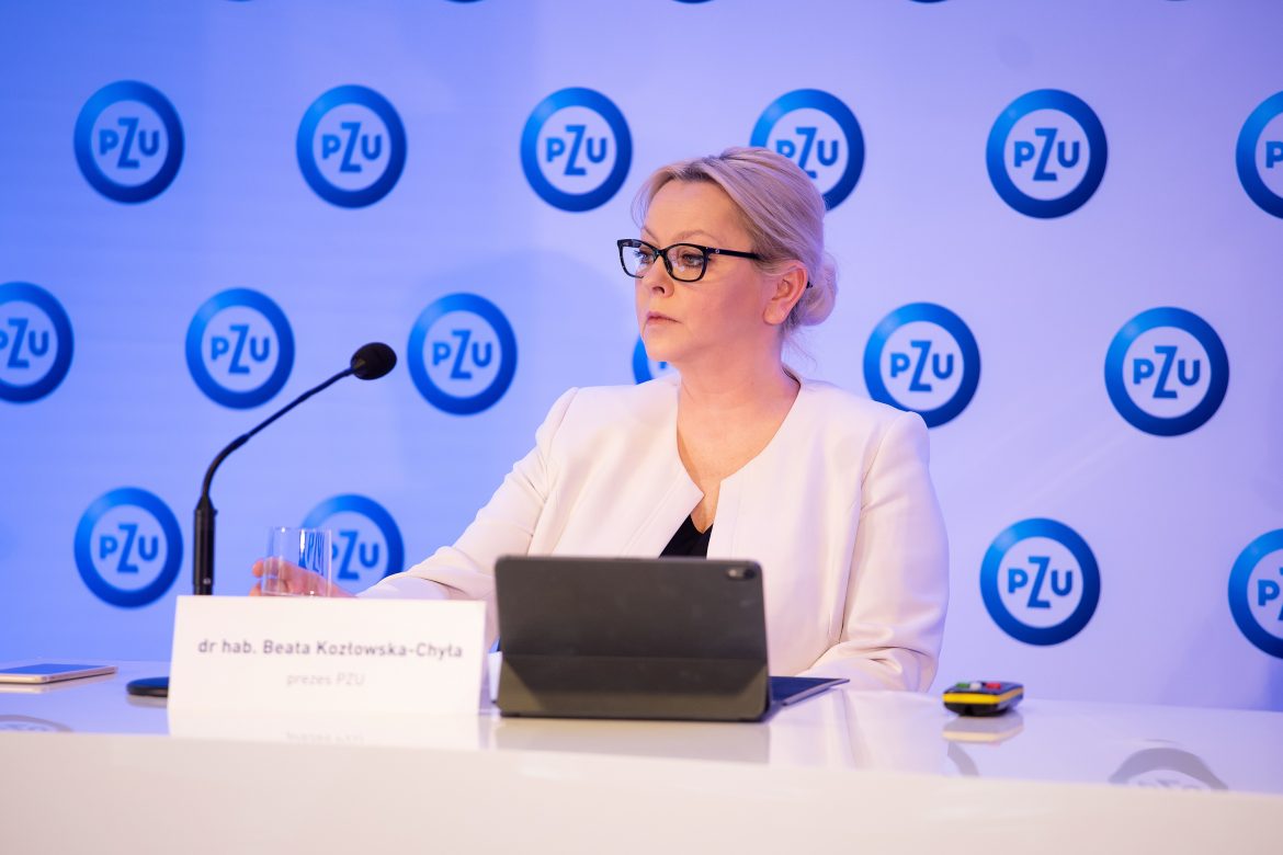 Beata Kozłowska-Chyła, prezes PZU. Fot. materiały firmy