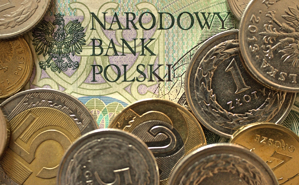 Polski banknot z onaczeniem NBP, fot. Adam J-ta / Shutterstock.com