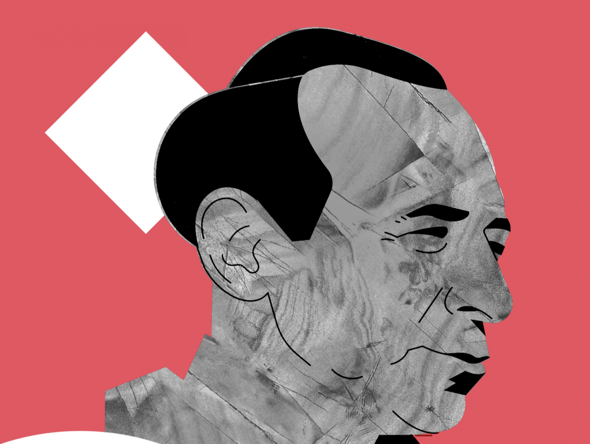 Zdjęcie z broszury promocyjnej akcji promocji budowy pomnika Michała Kaleckiego. Źródło: Fundacja Lipińskiego