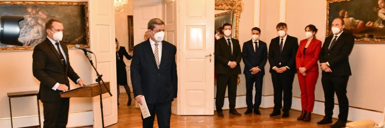 Zaprzysiężenie Mirosława Jasińskiego na Ambasadora Polski w Czechach, fot. gov.