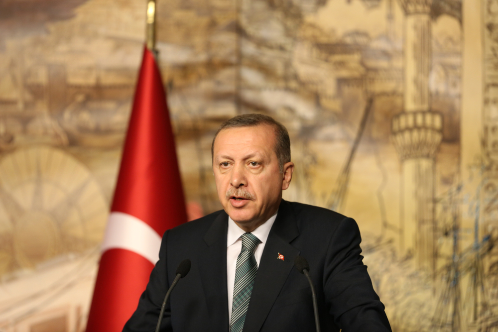 Prez. Turcji Recep Tayyip Erdogan, fot. ympvotos / Shutterstock.com