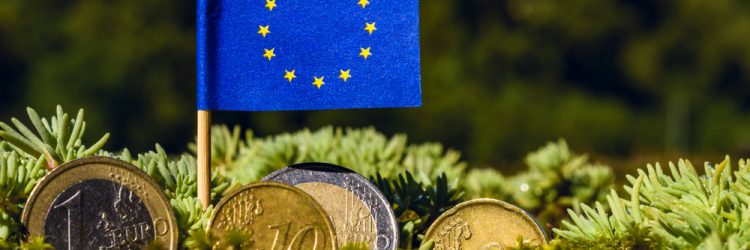 Unia Europejska, flaga, zielona, fot. Shutterstock.