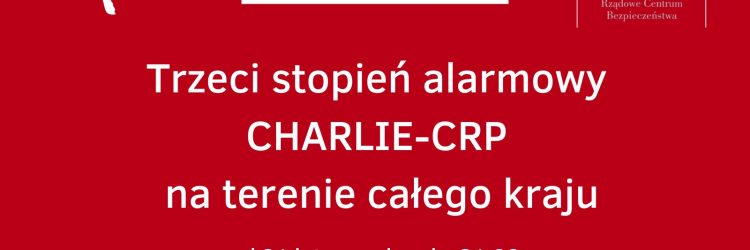 Alert Rządowego Centrum Bezpieczeństwa.