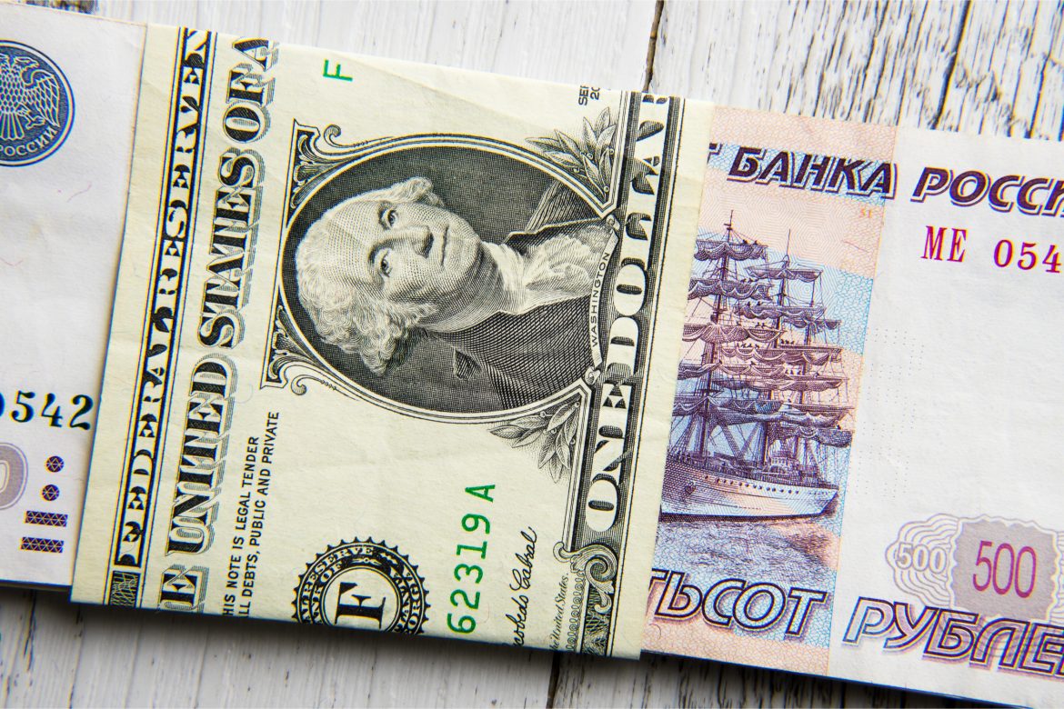 rubel dolar rubel dolar
