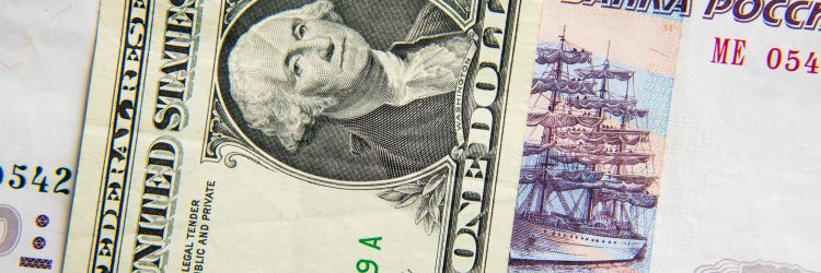 rubel dolar